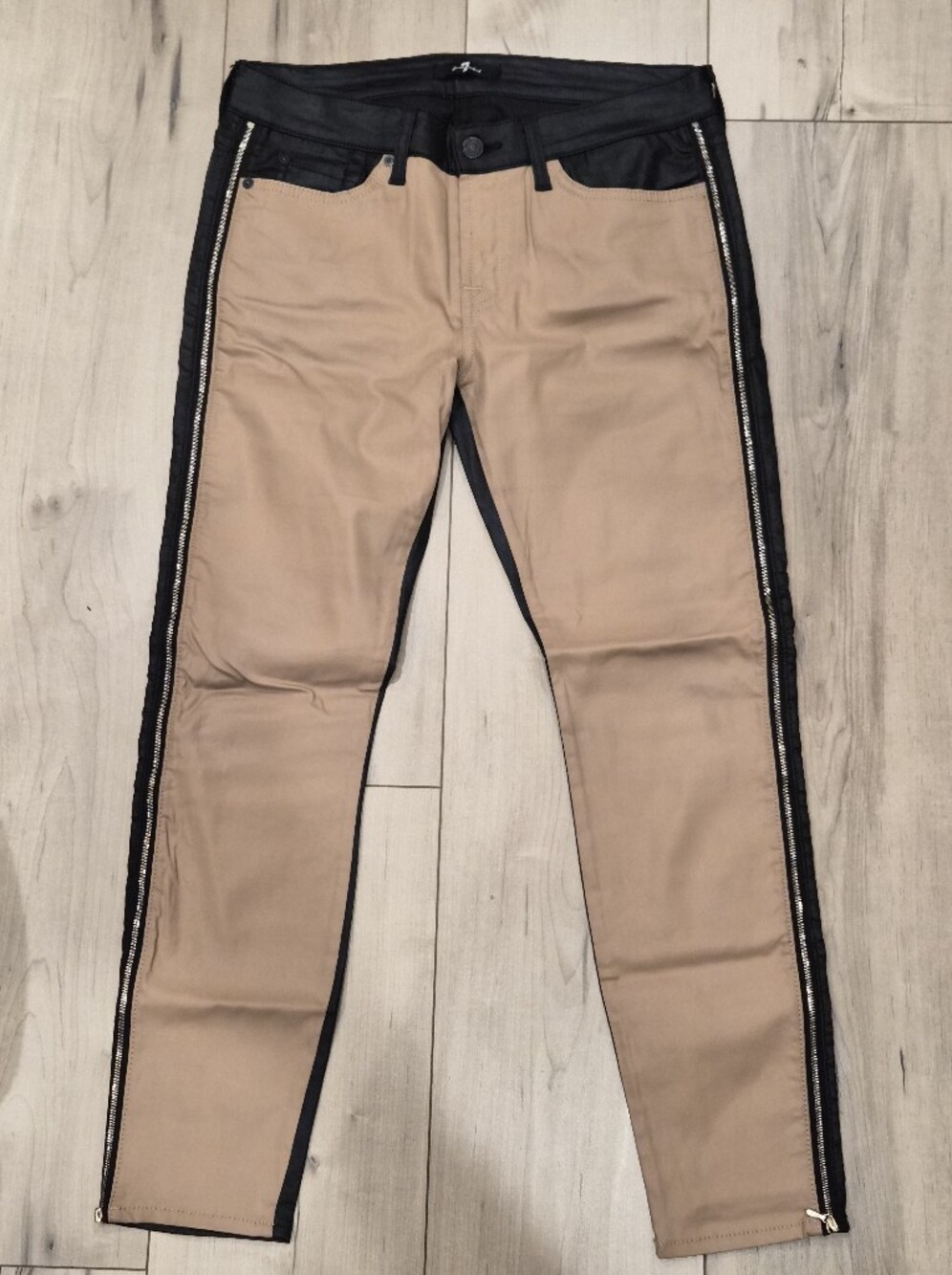 7 For All Mankind Skinny Faux Leather Pants